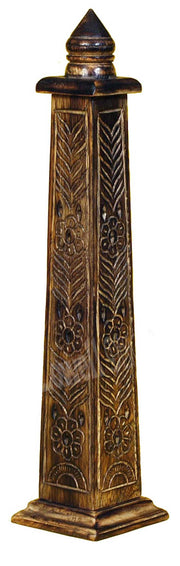 DOMED TOWER WOODEN INCENSE BURNER