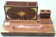 WOODEN  OFFICE UTILITIES RACK
