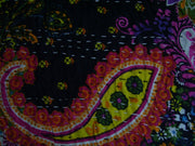 PAISLY KATHA STITCH BED COVER