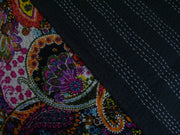 PAISLY KATHA STITCH BED COVER