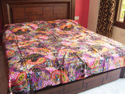 PAISLY KATHA STITCH BED COVER