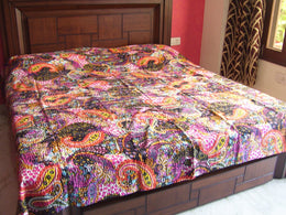 PAISLY KATHA STITCH BED COVER