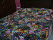 PAISLY KATHA STITCH BED COVER