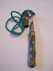 LAC PEN WITH MIRROR WORK