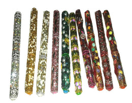 LAC PEN WITH MIRROR WORK & GLITTER