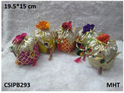 Drawstring silk Potli Bags Ethnic Designer Potli Purse