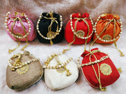 Designer Potli Drawstring Bag