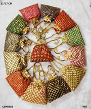 Designer Potli Drawstring Bag