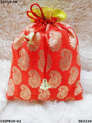 Drawstring Gift Bags Christmas