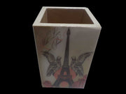 EFFIL TOWER DESIGN WOODEN PEN STAND