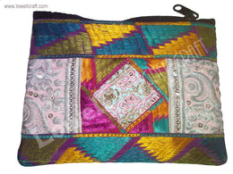 PHULKARI CLUTCH PURSE