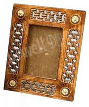 CARVED  WOODEN  PHOTO FRAME