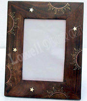 WOODEN CARVED PHOTO FRAME