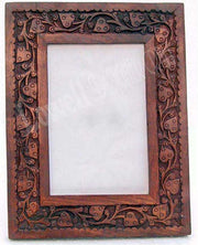 WOODEN CARVED PHOTO FRAME