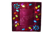 BEADED PHOTO FRAME