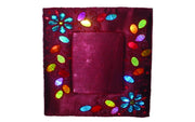 BEADED PHOTO FRAME