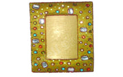 BEADED PHOTO FRAME
