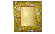 BEADED PHOTO FRAME