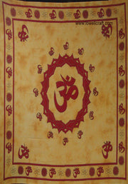 COTTON HIPPY INDIAN MANDALA WALL HANGING BOHEMIAN THROW DECOR BEDSPRED TAPESTRY