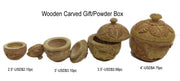KADAM WOOD CARVING BOX