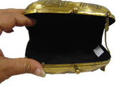 RECTANGULAR VINTAGE PURSE BRASS BAG