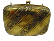 RECTANGULAR VINTAGE PURSE BRASS BAG
