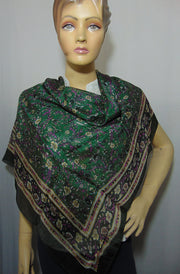 Small flower print Silk scarf