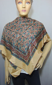Small flower print Silk scarf