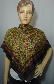 Small flower print Silk scarf