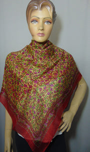 Small flower print Silk scarf