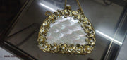 Metal Handbag Mother Of Pearl Clutch Mop Bag