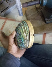 Metal Handbag Mother Of Pearl Clutch Mop Bag