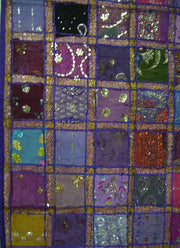 Sari Patch Table Runner