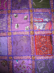Sari Patch Table Runner