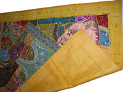 Pearl Embroidery Table Runner