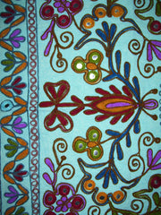 Embroidery Aari Embroidered Table Runner
