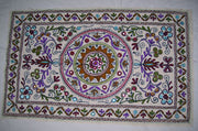 Embroidery Aari Embroidered Table Runner