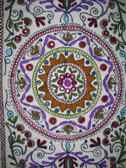 Embroidery Aari Embroidered Table Runner