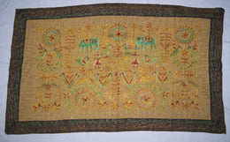 Silk  Ari Embroidery Table Runner