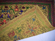 Wool Ari Embroidery Table Runner