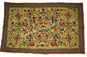 Wool Ari Embroidery Table Runner