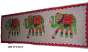 JOGI ELEPHANT PATCH TABLE RUNNER