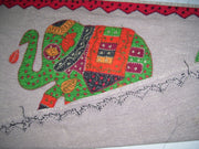 JOGI ELEPHANT PATCH TABLE RUNNER