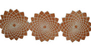 Flower Beaded Embroidery Coasters And Placemats
