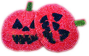 APPLE SHAPE BEADED COASTER