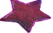 STAR DESIGN BEADED COASTER