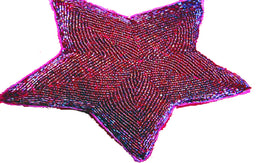 STAR DESIGN BEADED COASTER