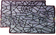 SQUARE SHAPE BEADED COASTER