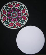 Designer Bead embroidery Coaster Placemat