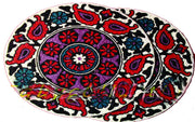 Designer Bead embroidery Coaster Placemat